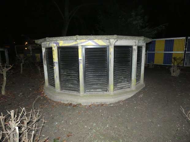 Bunker ventilatie Warande park