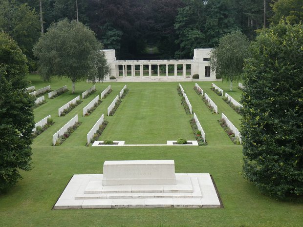 Buttes new british cemetery